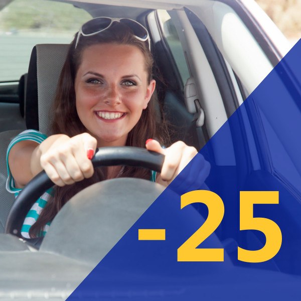 Noleggio auto per conducenti giovani tra 19 e 24 anni